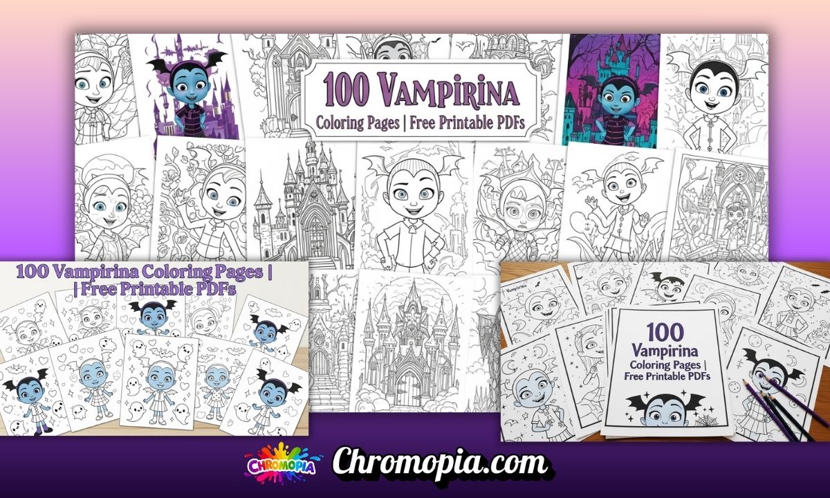 100 Vampirina Coloring Pages: Free Printable PDFs for Kids, Teens & Adults 7 free-printable-vampirina-coloring-pages-pdfs