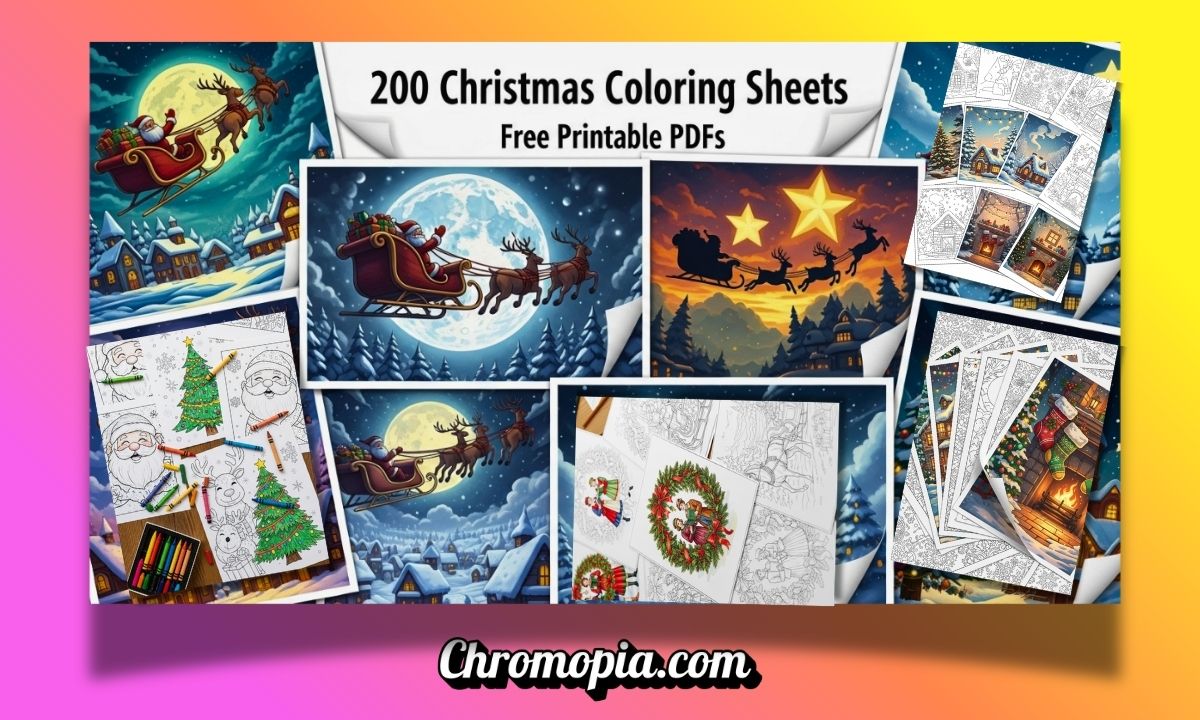 200 Christmas Coloring Pages (Free Printable PDFs) 11 christmas-coloring-pages