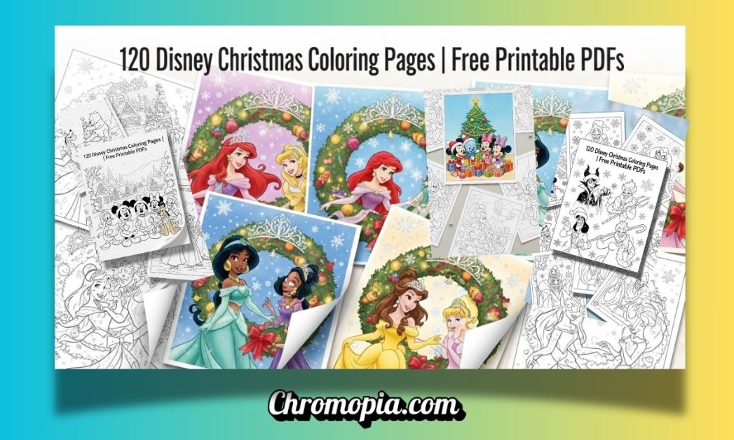 | Chromopia christmas-disney-coloring-pages