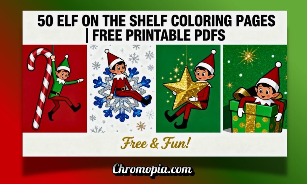 50 Elf on the Shelf Coloring Pages (Free Printable PDFs) – Magical Mischief Edition 1 elf-on-the-shelf-coloring-pages