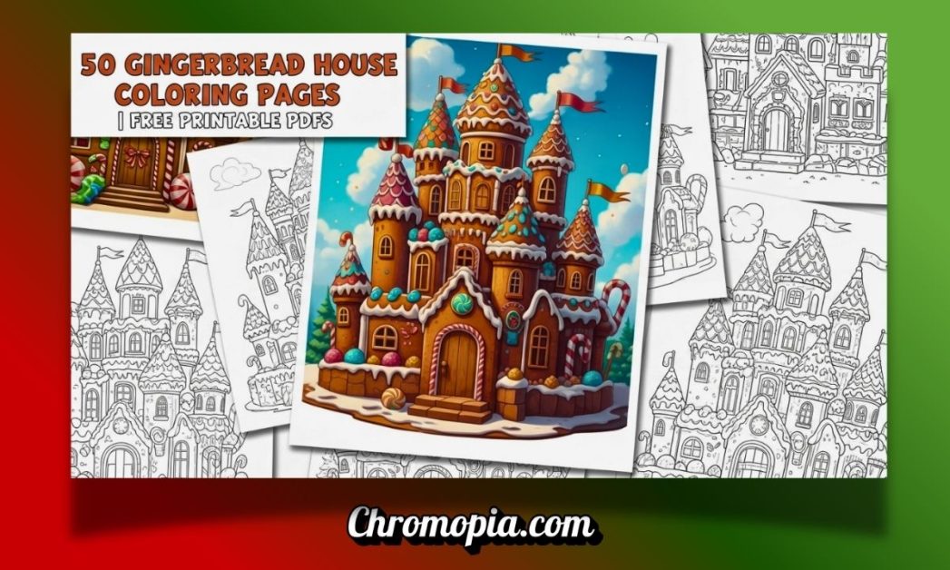 | Chromopia gingerbread-house-coloring-pages