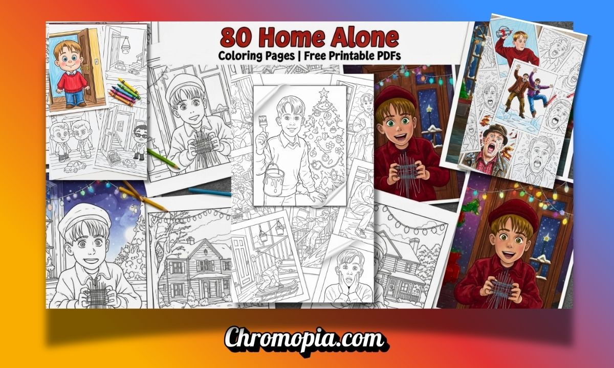 100 Home Alone Coloring Pages (Free Printable PDFs) 6 home-alone-coloring-pages