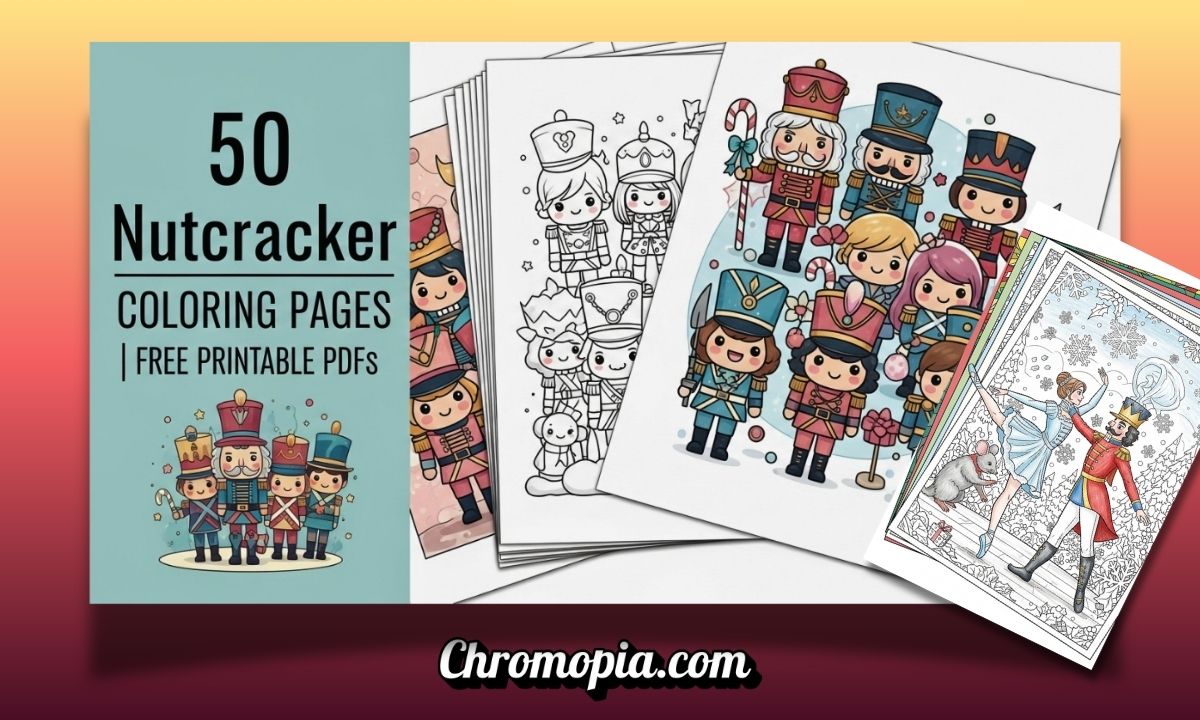 50 Nutcracker Coloring Pages (Free Printable PDFs) 10 nutcraker-coloring-pages