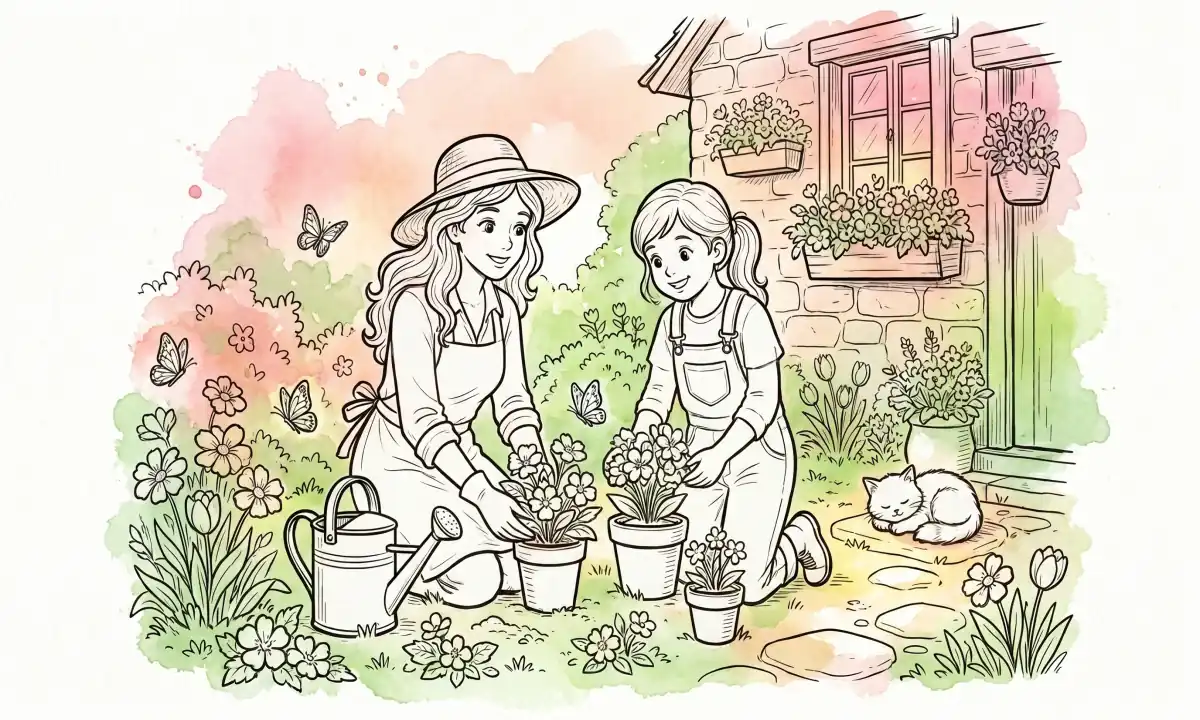40 May Coloring Pages (Free Printable PDFs) – Spring Scenes, Celebrations & Relaxation