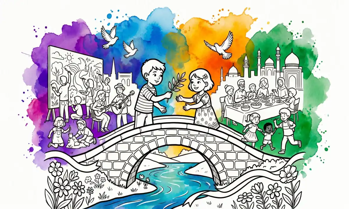 International Peace Month Coloring Pages — 30 Free Printable PDFs To Inspire Global Unity