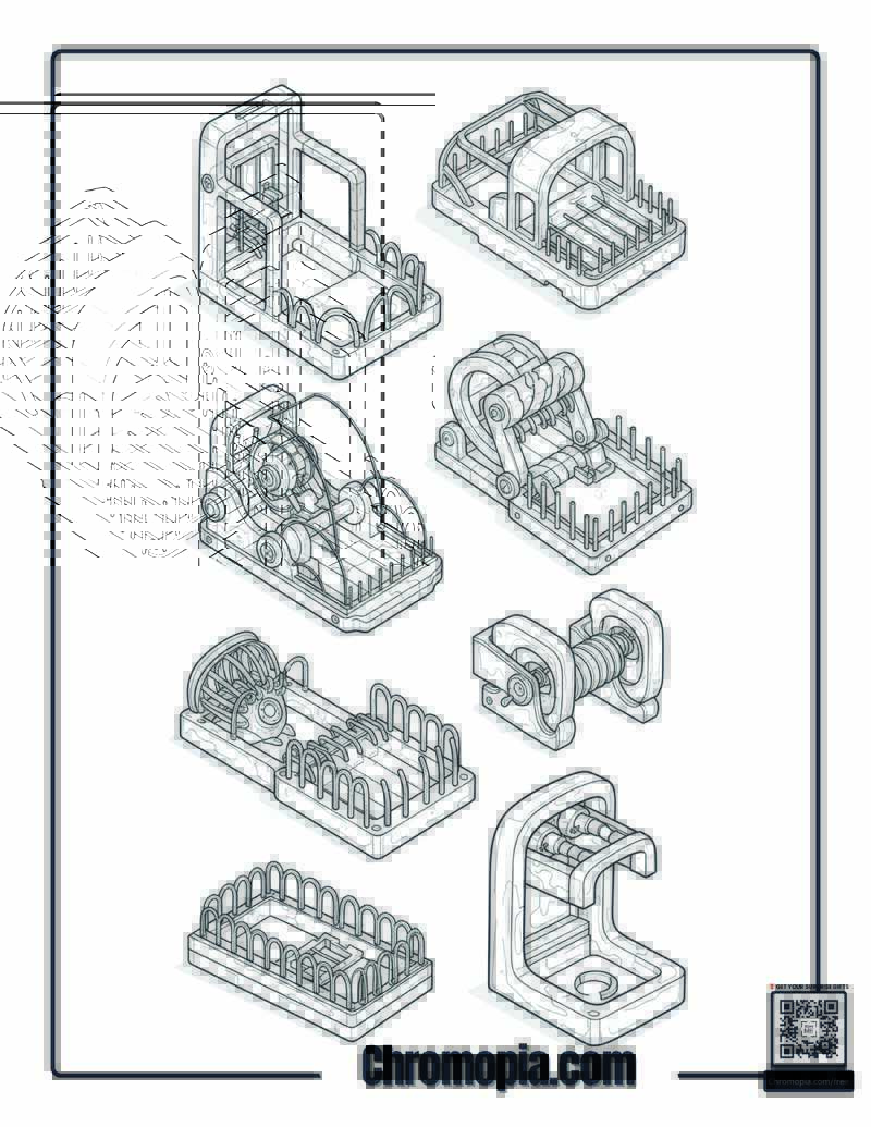 Home Alone Complex Trap Engineering Coloring Sheet