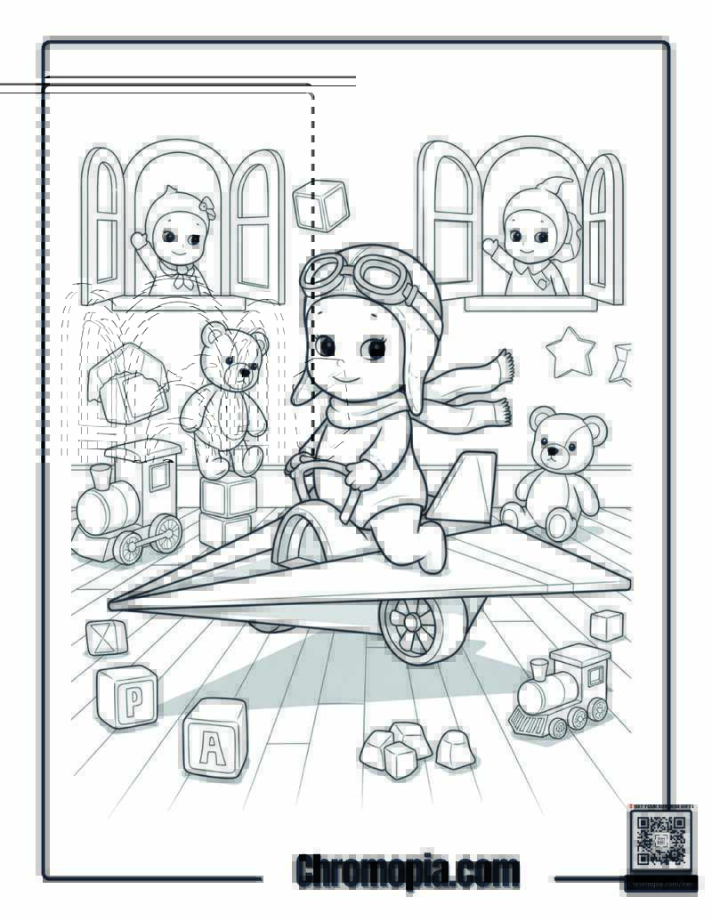 Sonny Angel Coloring Page