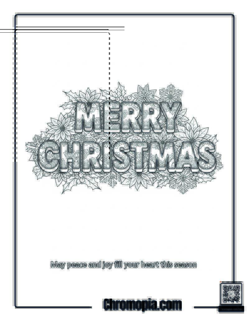 Silent Night Mandala Star Coloring Page