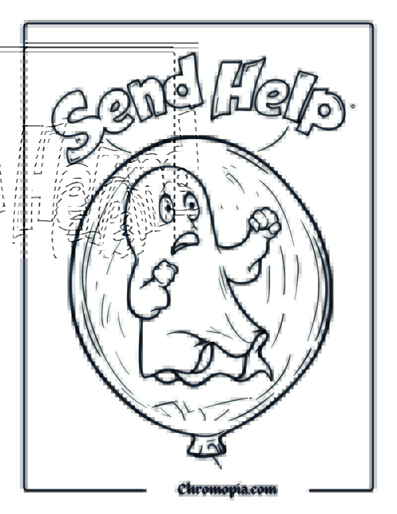 Ghost Trapped in a Balloon