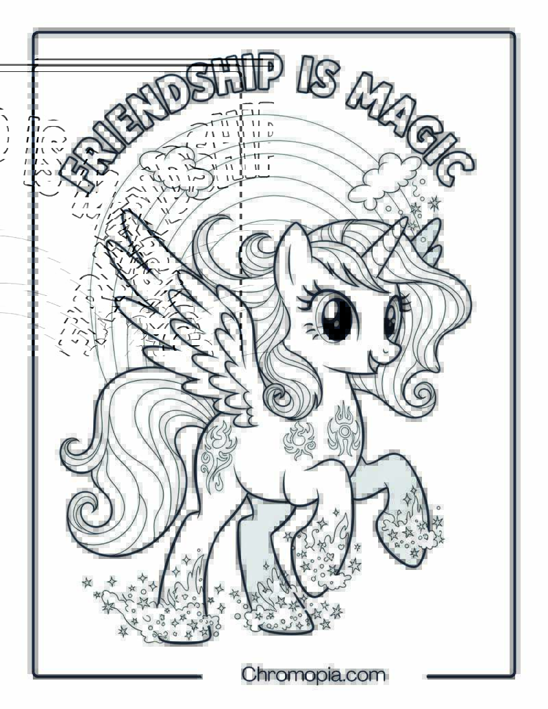 My Little Pony Magic coloring page