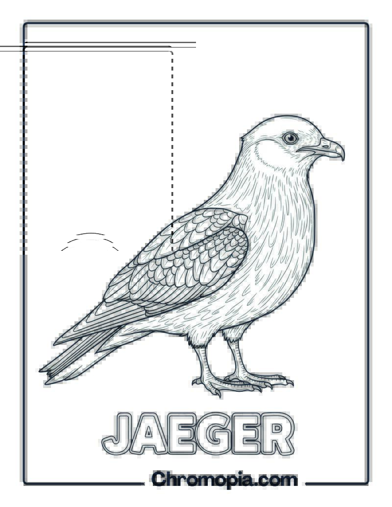 Jaeger coloring page