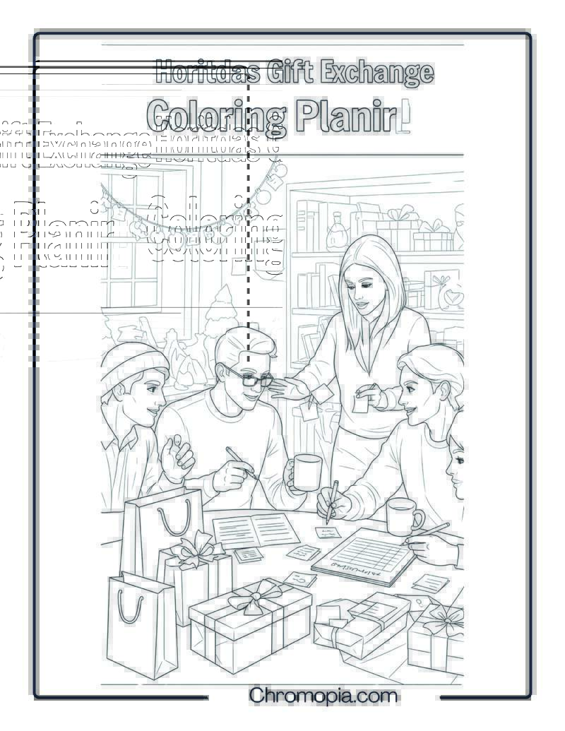 Holiday Gift Exchange Planning at Work