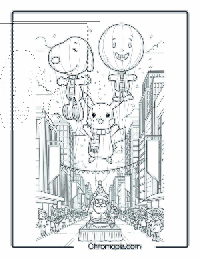 Macy’s Thanksgiving Parade Characters & Floats