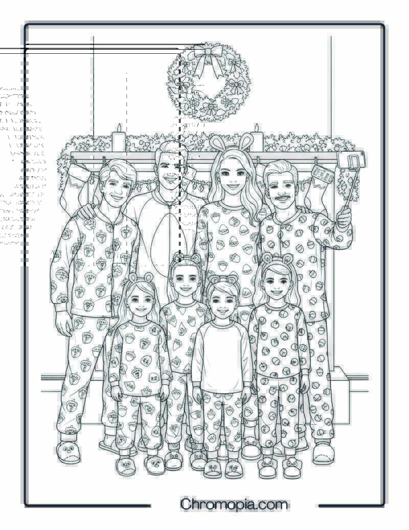 Matching Family Pajamas
