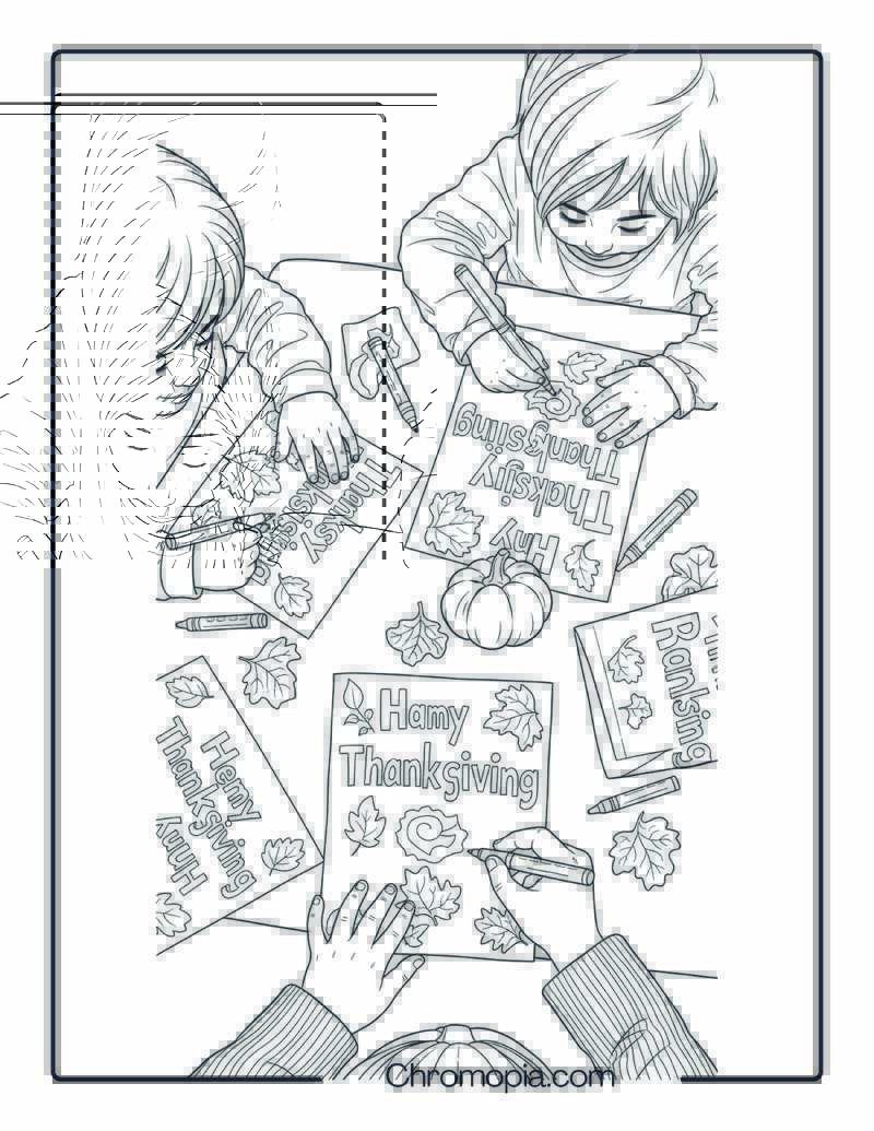 Making Cards for Seniors Coloring Page
