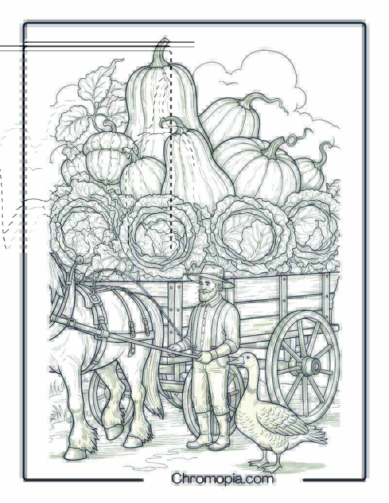 Squash & Cabbage Cart Parade