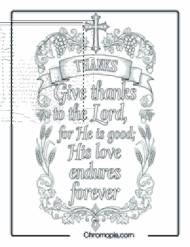 Psalm 1071 Thanksgiving Scripture Page (Realistic Banner)