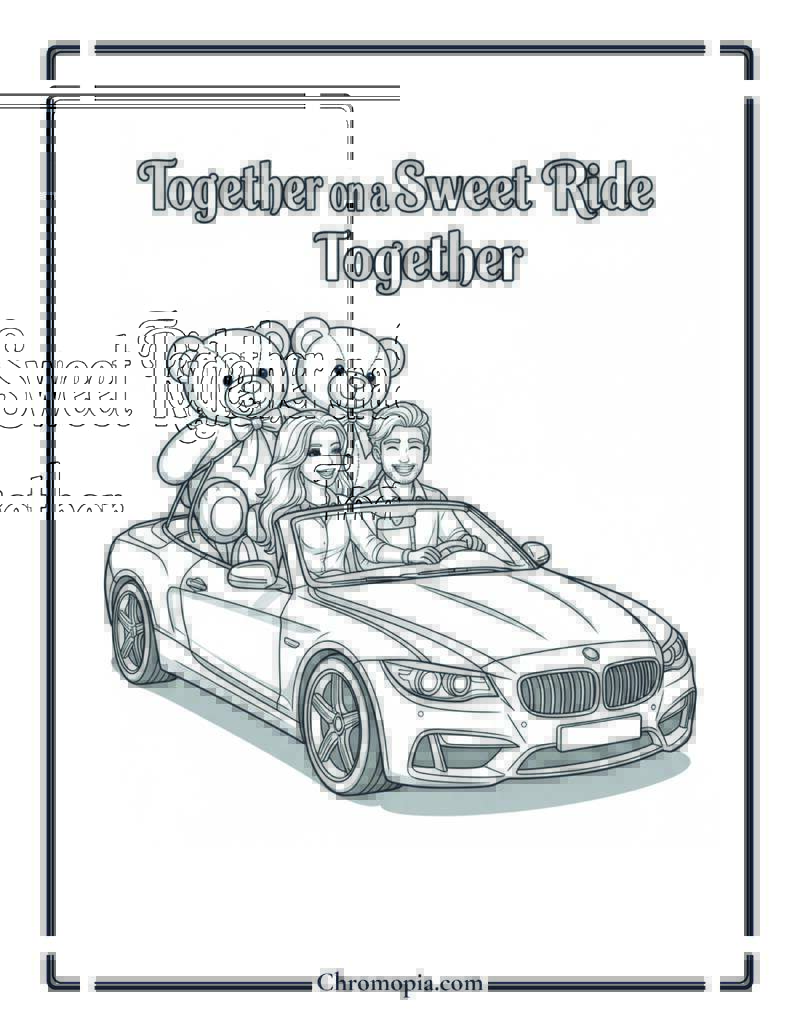 Together on a Journey Coloring Sheet