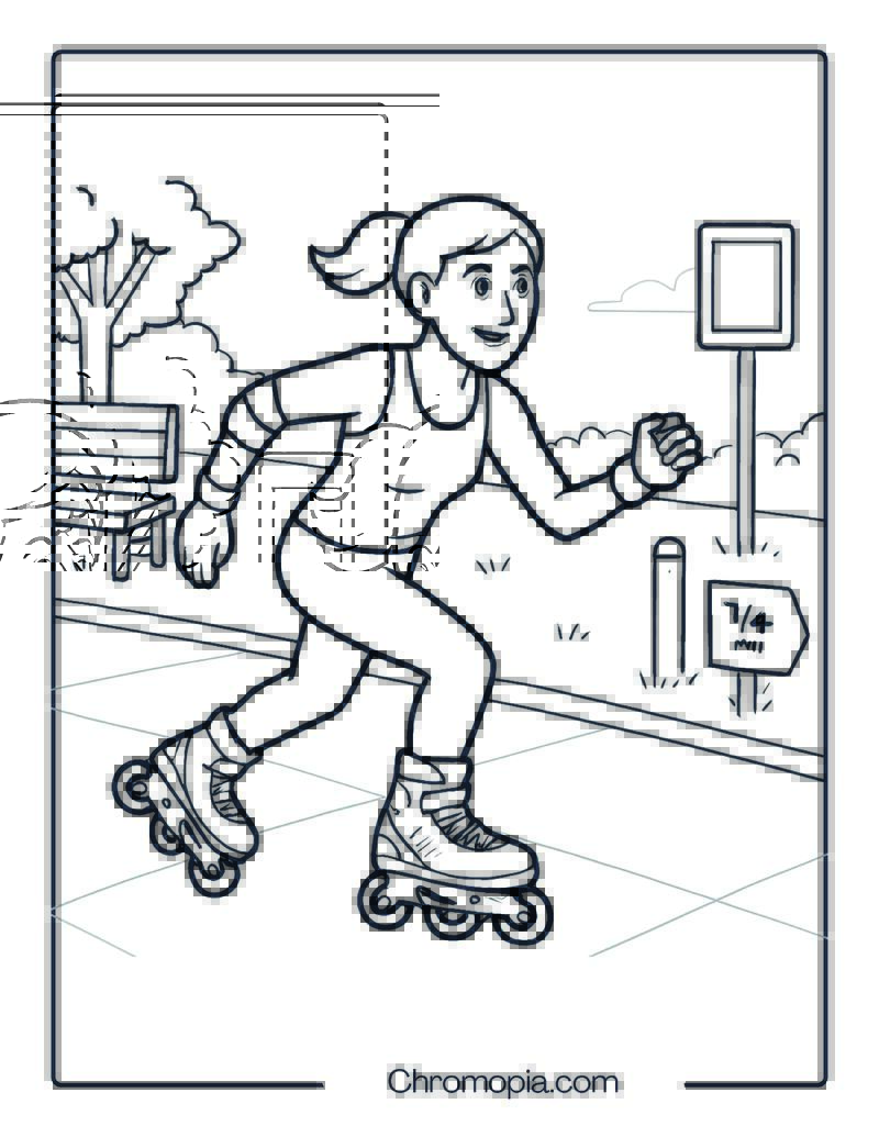 K2 Alexis 80 Pro – Roller Skates Coloring Pages