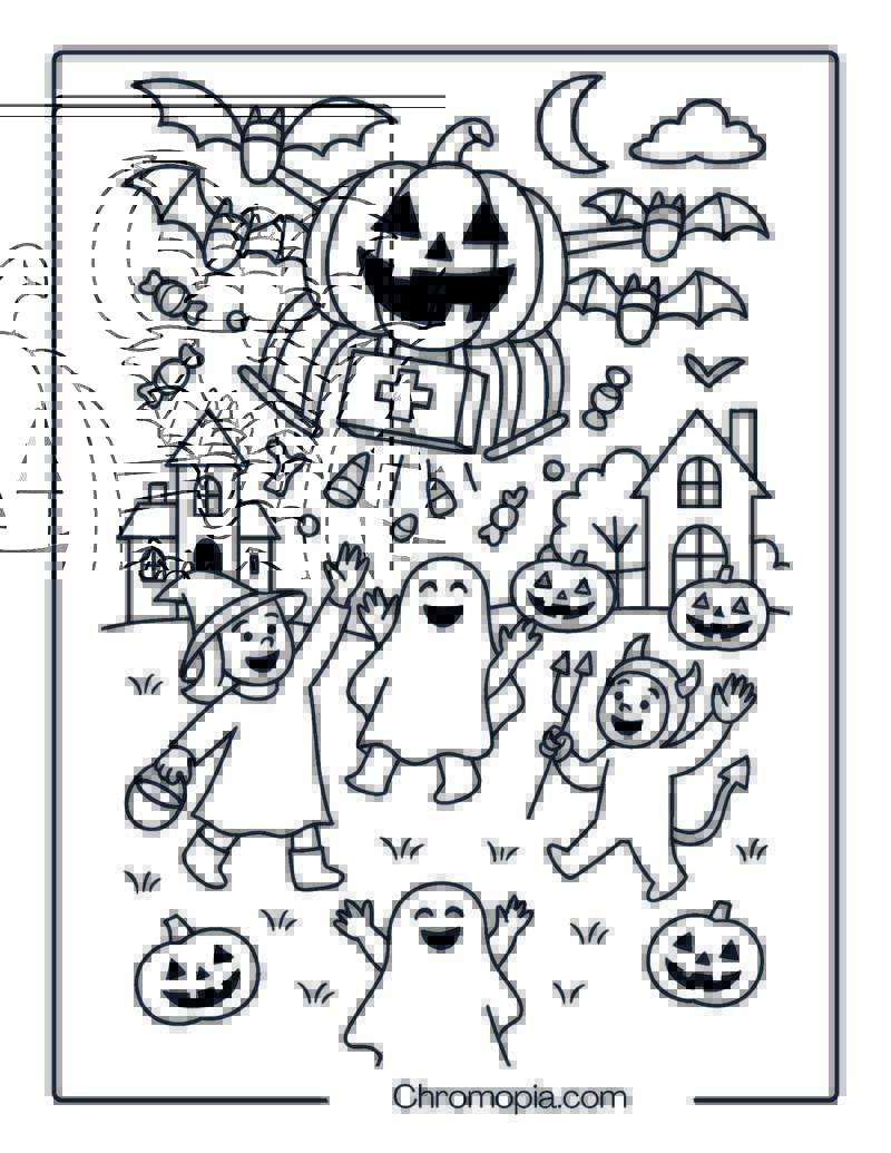 Halloween Pumpkin Drone Parade