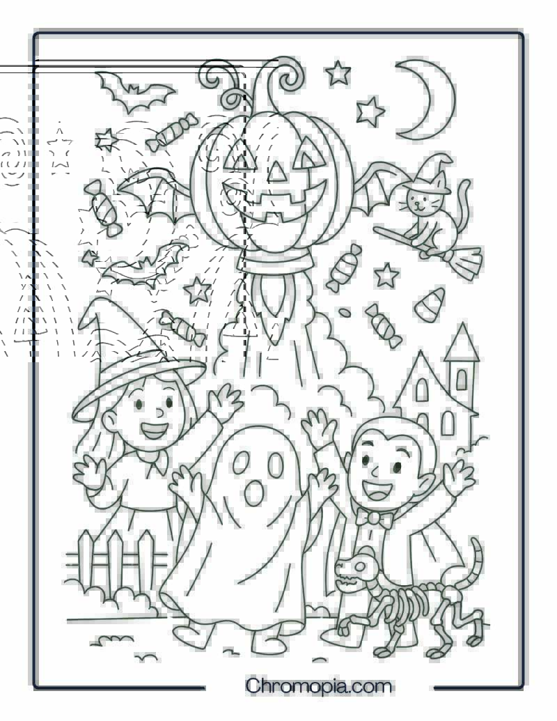 Halloween Pumpkin Rocket – Rocket Coloring Page