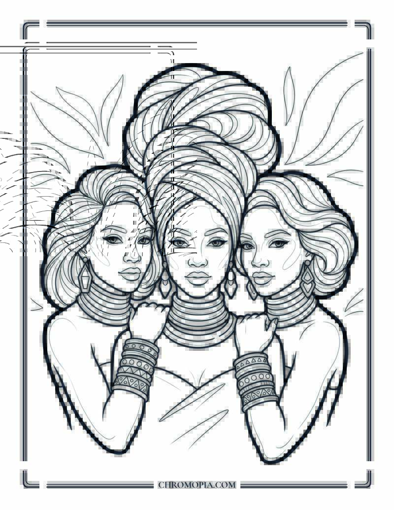 Unity Of Identity Coloring Page