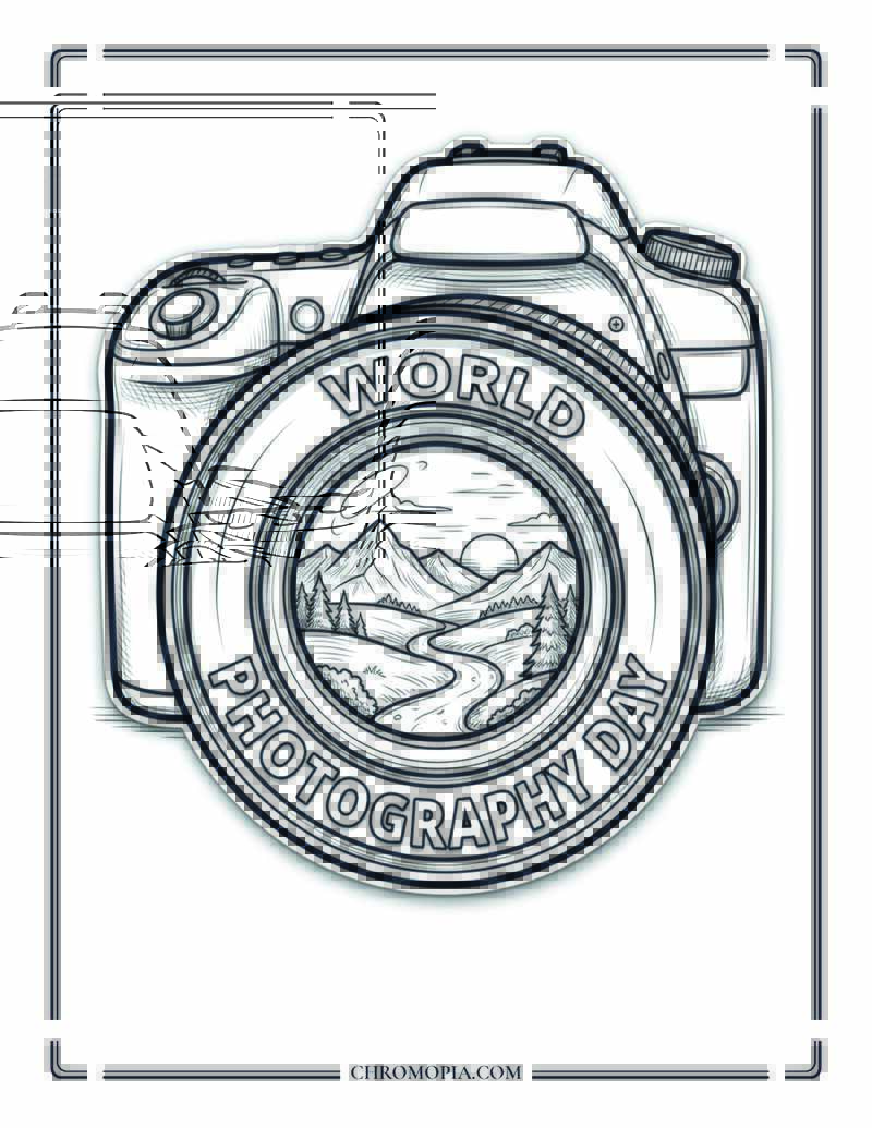 August Celebrations Coloring Pages