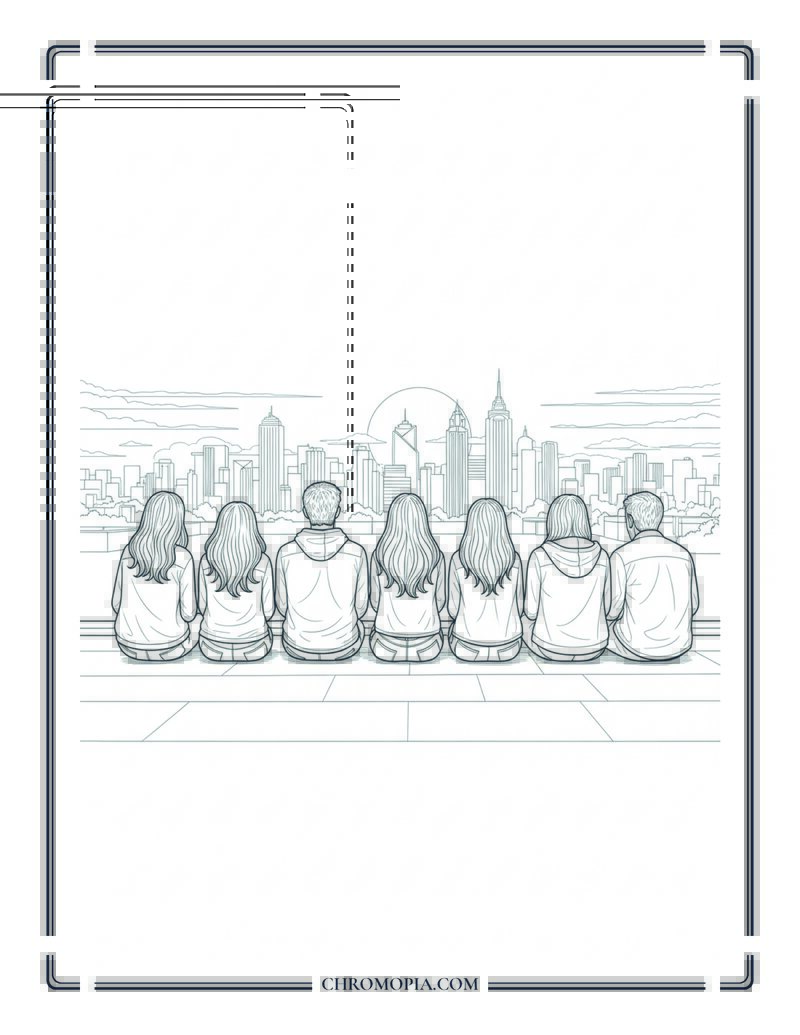 Fun June Coloring Pages for Teens