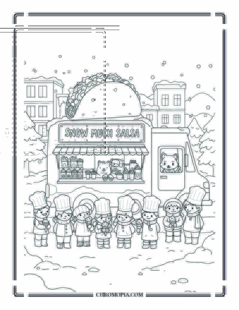 Seal Pup Wrapped In Winter Quilt Igloo Harbor Coloring Page