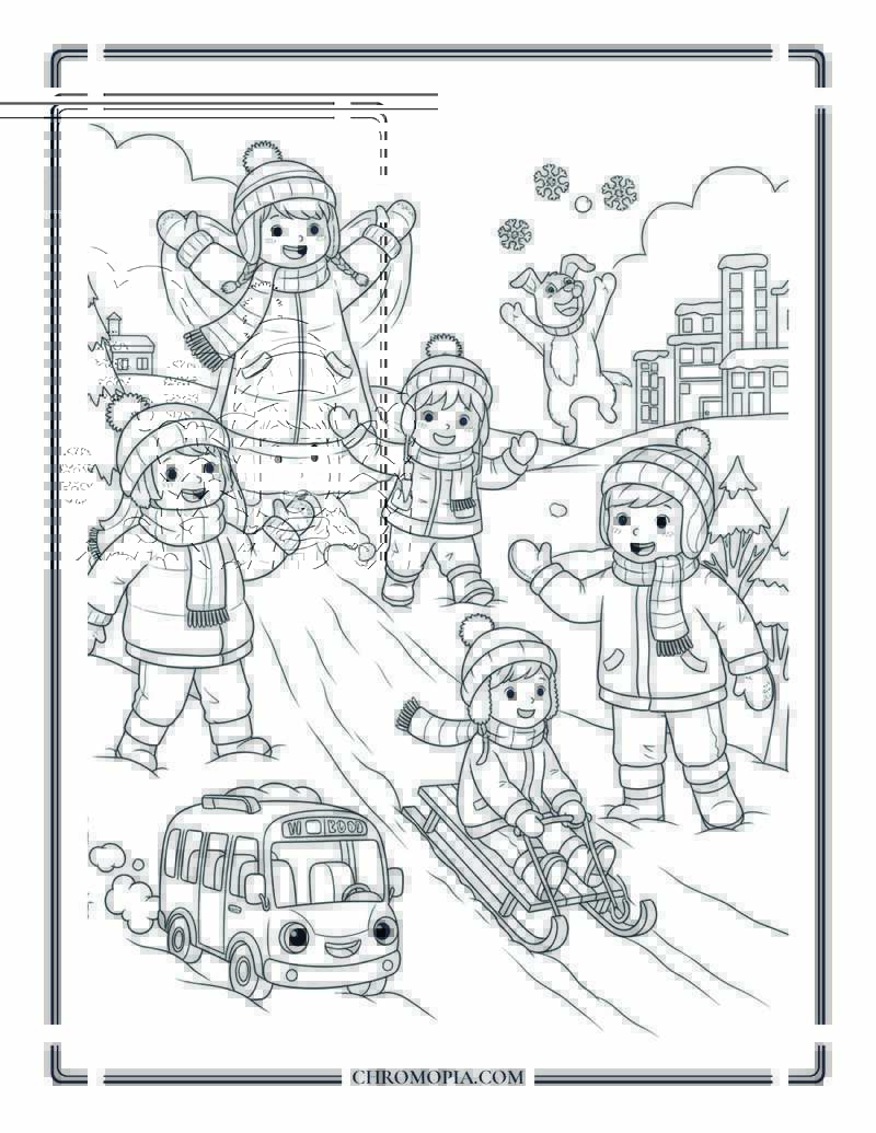 Hindu Winter Festival Pongal Coloring Page