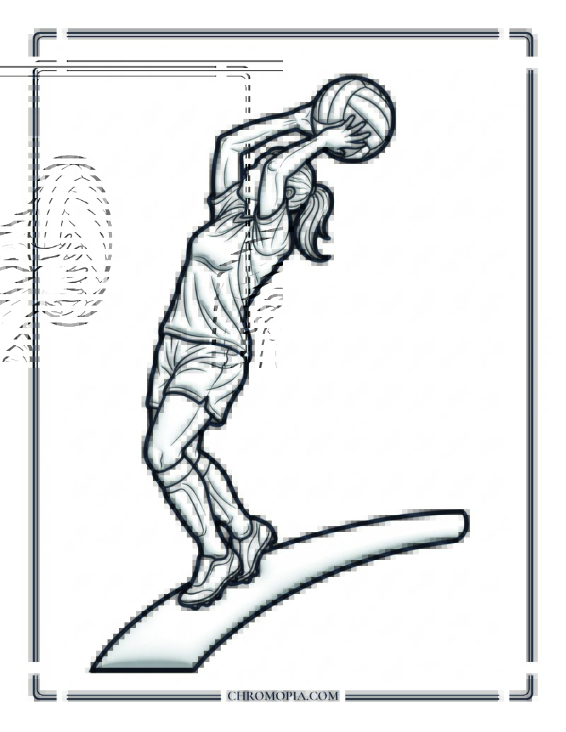 Soccer Slide Tackle Coloring Page