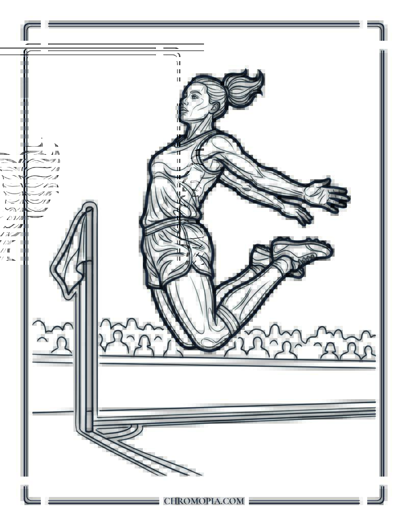 Soccer Player Number 7 Celebration Coloring Page