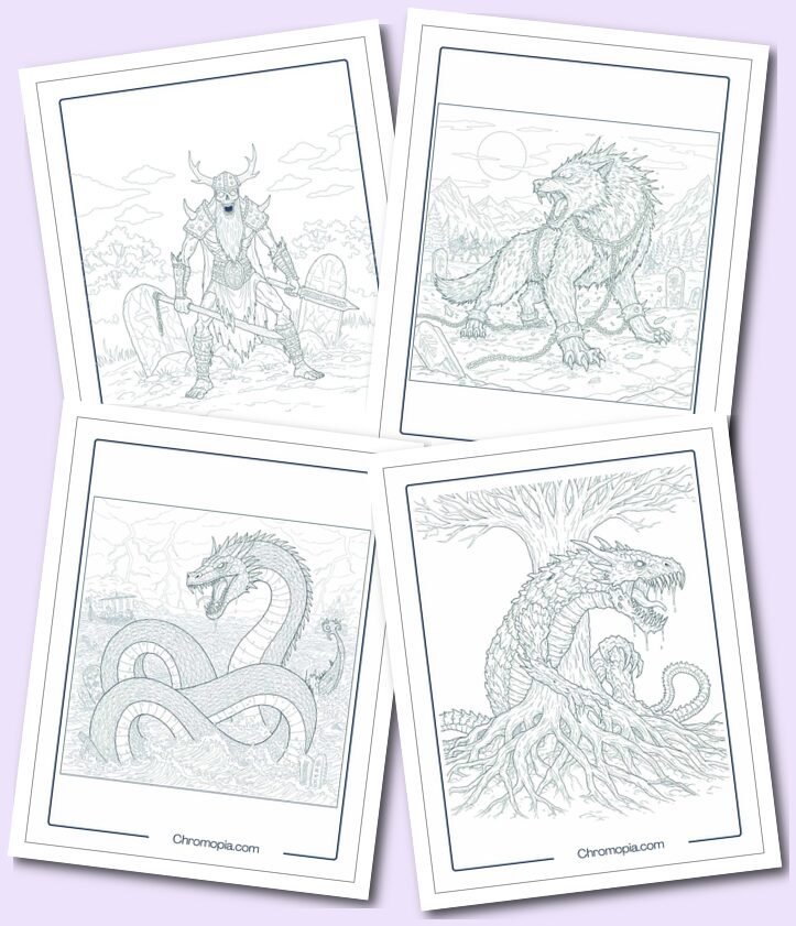 2_ Norse Myth Monsters