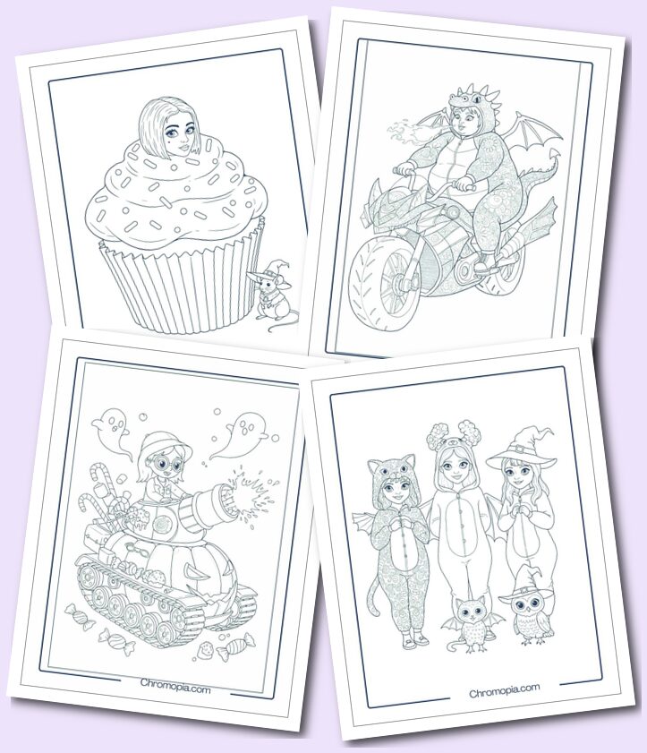 Creative Halloween Hocus Pocus Coloring Pages