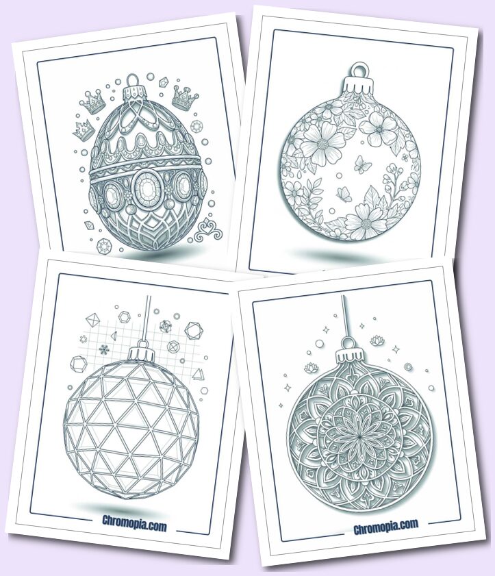 Decorative Holiday Ornaments