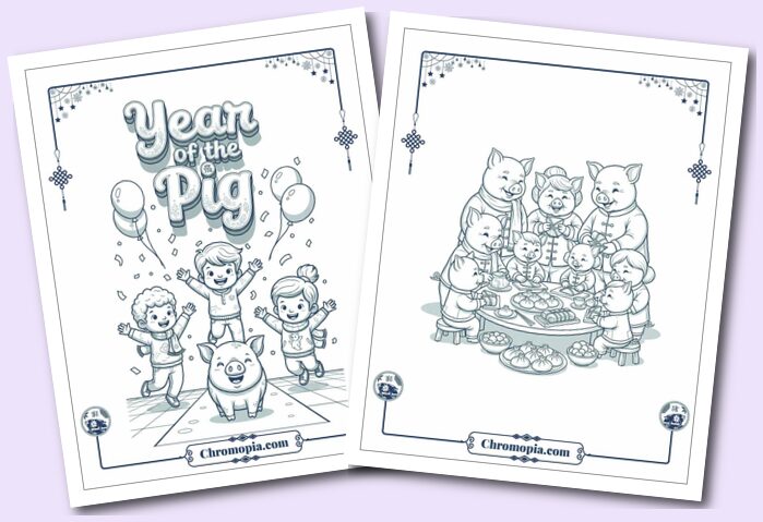 Family Pig Moments