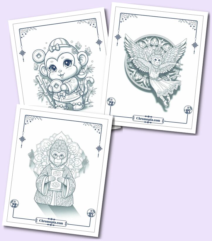 Monkey Across Art Styles
