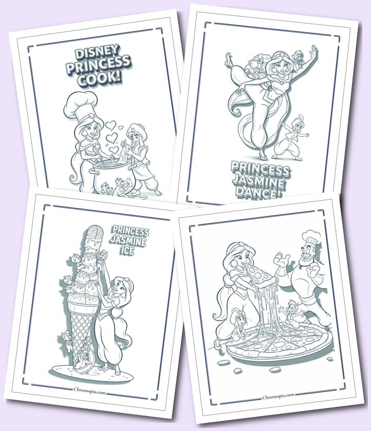 Playful Jasmine Scenes