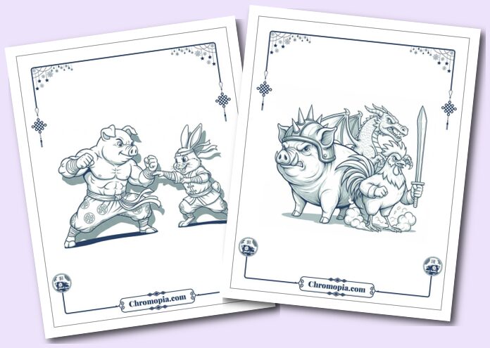 Playful Pig Pages