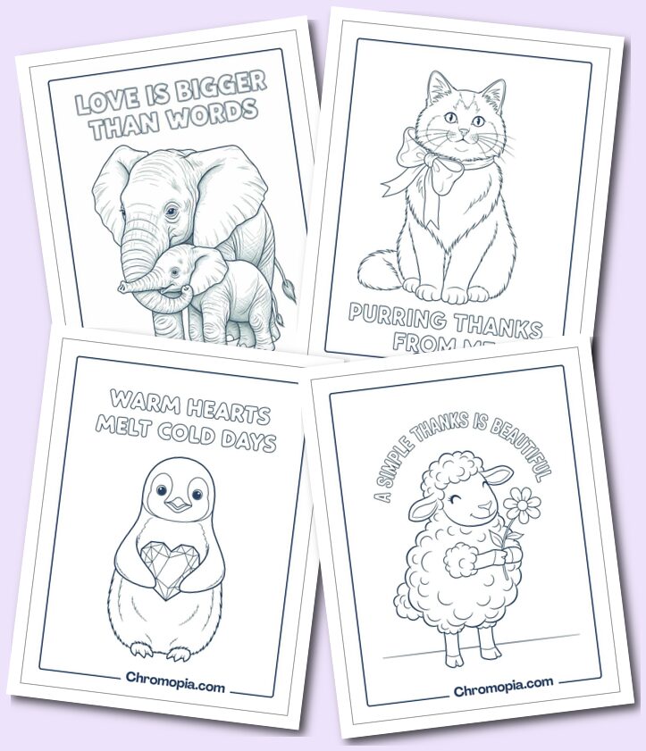 Realistic Animal Coloring Pages for Kids