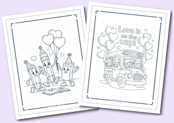 School Day Valentines