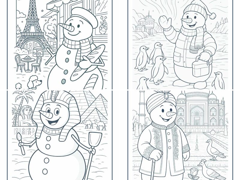 Snowmen Around the World