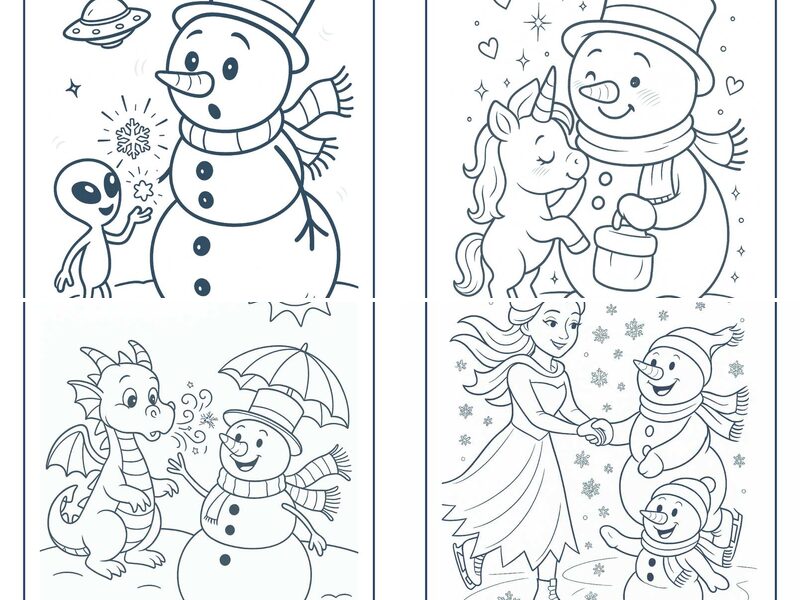 Snowmen & Their Friends