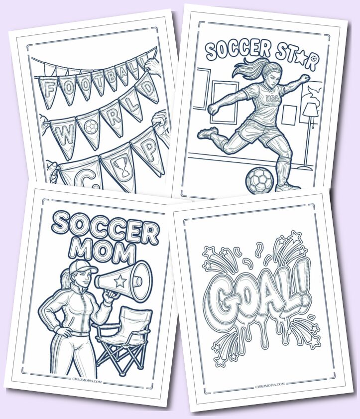 Soccer World Cup Quotes Coloring Pages