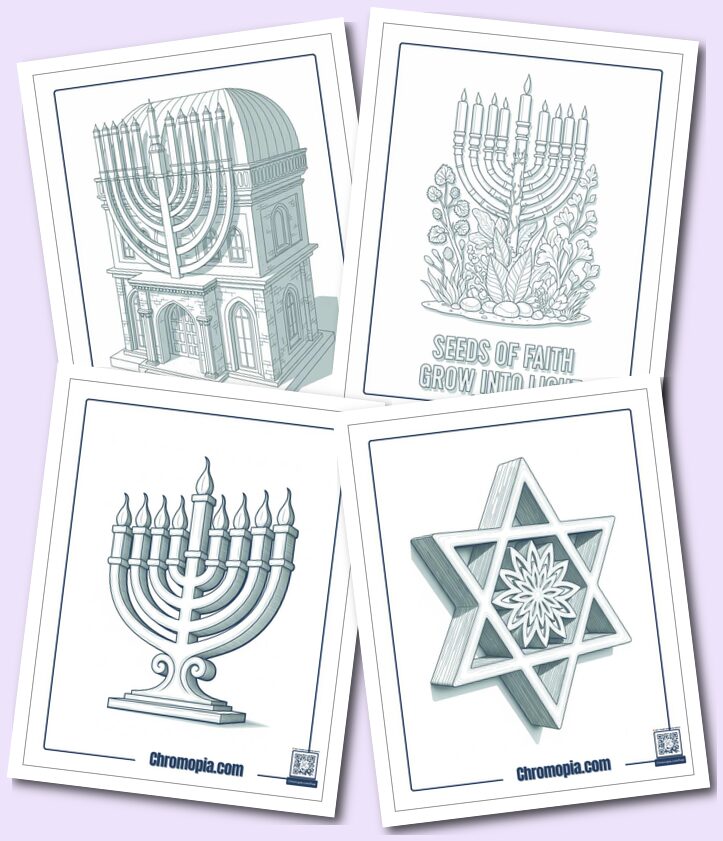Symbolic Hanukkah Masterpieces