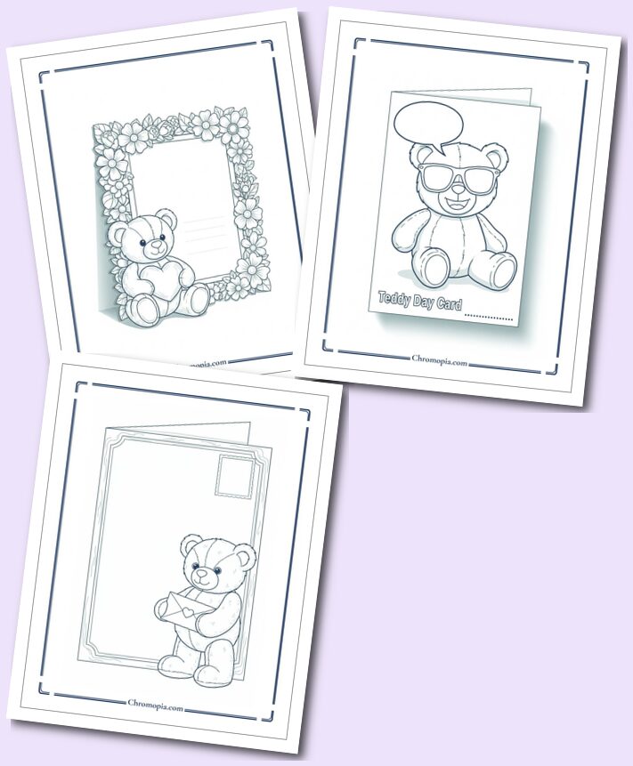 Teddy Card Art