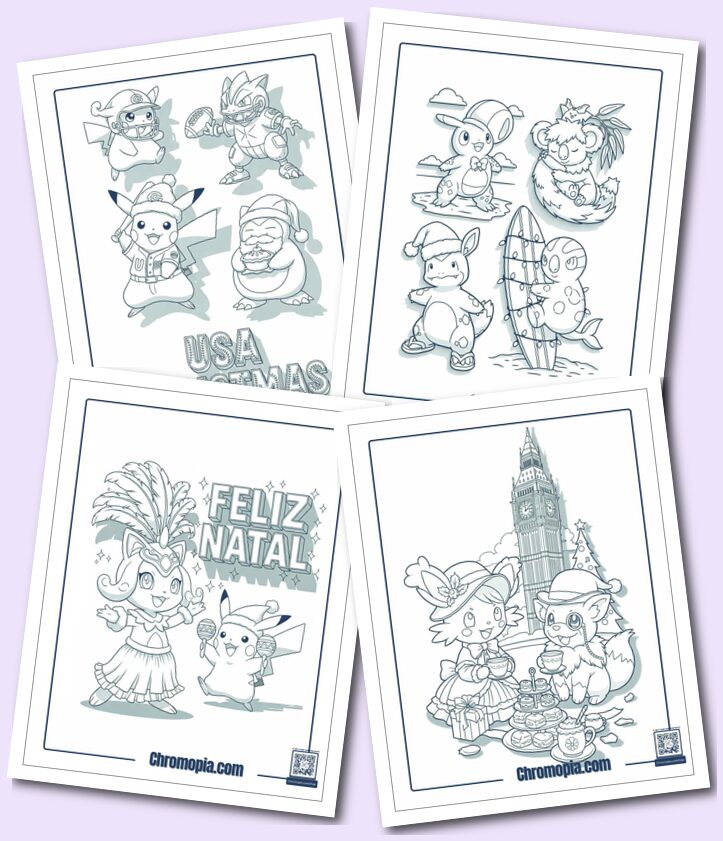Volume 3 Pokémon Christmas Around the World