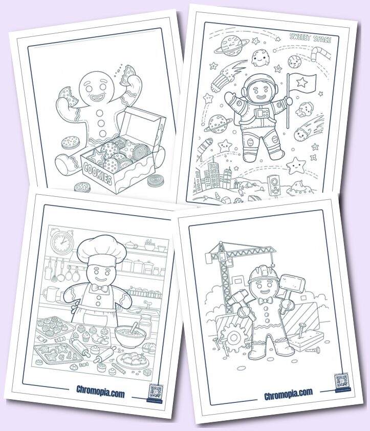 Working Gingerbread Heroes
